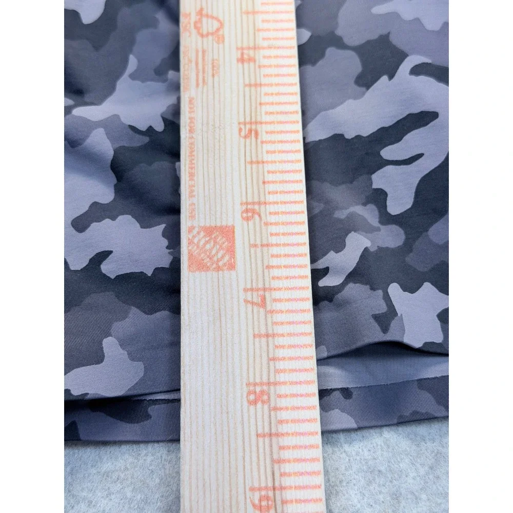 Lululemon Boxer Briefs Men Large Gray‎ Camo Always In Motion Long 7